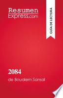 Libro 2084, el fin del mundo
