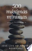 Libro 500 máximas mínimas