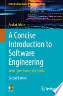 Libro A Concise Introduction to Software Engineering