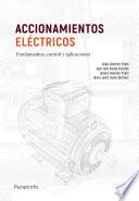 Libro Accionamientos eléctricos. Fundamentos, control y aplicaciones