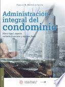 Libro Administración integral del condominio