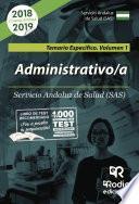 Libro Administrativos. Servicio Andaluz de Salud (SAS). Temario Específico. Volumen 1