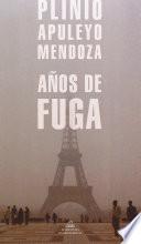 Libro Años de fuga