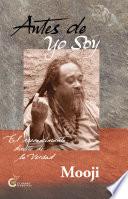 Libro Antes de yo soy