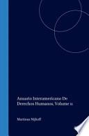 Libro Anuario Interamericano de Derechos Humanos