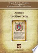 Libro Apellido Goikoetxea