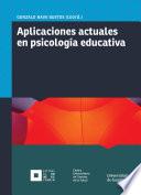 Libro Aplicaciones actuales en psicología educativa
