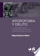 Libro Aporofobia y delito