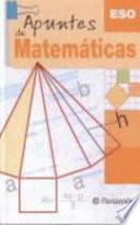 Libro Apuntes de matemáticas