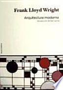 Libro Arquitectura moderna