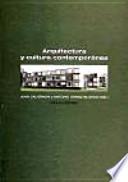 Libro Arquitectura y cultura contemporánea
