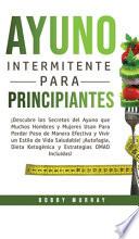 Libro Ayuno Intermitente Para Principiantes