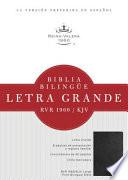 Libro Biblia Bilingue Letra Grande-PR-Rvr 1960/KJV