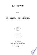 Libro Boletín de la Real Academia de la Historia