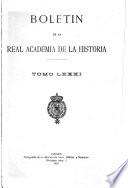 Libro Boletín de la Real Academia de la Historia