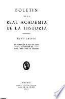 Libro Boletín de la Real Academia de la Historia