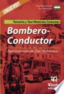 Libro Bombero-Conductor del Ayuntamiento de Dos Hermanas. Temarios y Test. Materias comunes