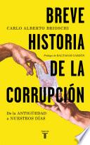 Libro Breve historia de la corrupción