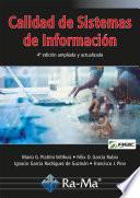 Libro Calidad de Sistemas de Información. 4ª edición ampliada y actualizada