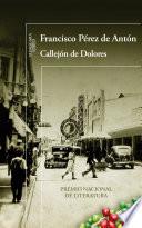 Libro Callejón de Dolores