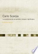 Libro Carlo Scarpa
