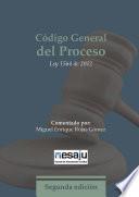 Libro Código General del Proceso. Ley 1564 de 2012
