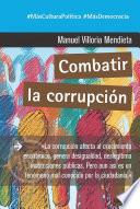 Libro Combatir la corrupción