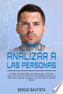 Libro Cómo Analizar a Las Personas