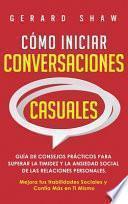 Libro Cómo iniciar conversaciones casuales