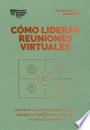 Libro Cómo liderar reuniones virtuales. Serie Management en 20 minutos
