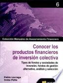 Libro Conocer los productos financieros de inversión colectiva