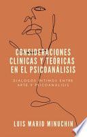 Libro Consideraciones clínicas y teóricas en el psicoanálisis