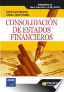 Libro Consolidación de estados financieros