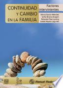 Libro Continuidad y cambio en la familia