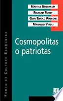 Libro Cosmopolitas O Patriotas