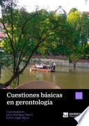 Libro Cuestiones básicas en gerontología