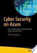 Libro Cyber Security on Azure