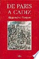 Libro De París a Cádiz