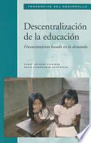 Libro Decentralization of Education