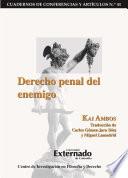 Libro Derecho penal del enemigo