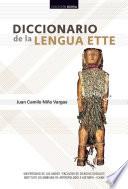 Libro Diccionario de la lengua Ette
