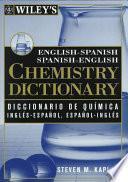 Libro Diccionario de Química Inglés-español, Español-inglés Wiley