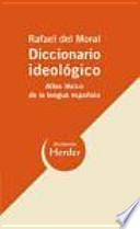Libro Diccionario ideológico