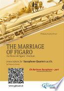 Libro Eb Baritone part The Marriage of Figaro - Sax Quartet