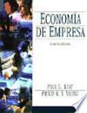 Libro Economía de empresa