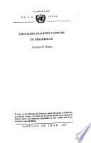Libro Educación, imágenes y estilos de desarrollo