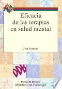 Libro Eficacia de las terapias en salud mental