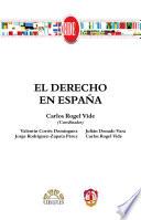 Libro El derecho en España