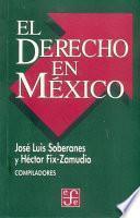 Libro El derecho en México