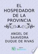 Libro El hospedador de la provincia